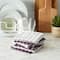 DII® Eggplant Combo Windowpane Dishcloths, 6ct.